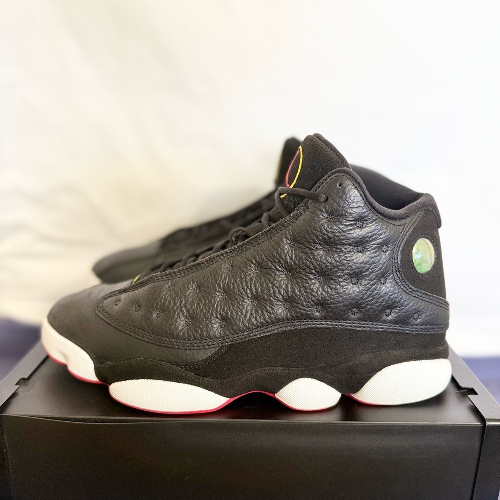AUTHENTIC Jordan 13 Retro Playoffs size 10 414571-062 2023 PRE-OWNED - Picture 2 of 8